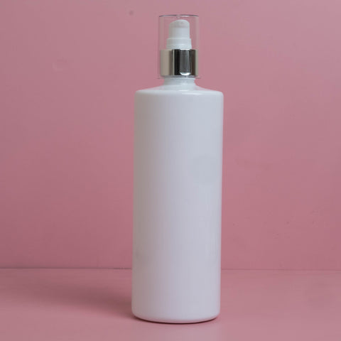 500Ml Tall Pet Bottle With Silver Treatment Pump