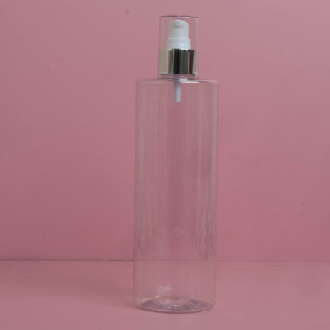 500Ml Tall Pet Bottle With Silver Treatment Pump