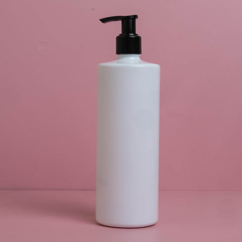 500Ml Tall Pet Bottle With Old Black Lotion Pump