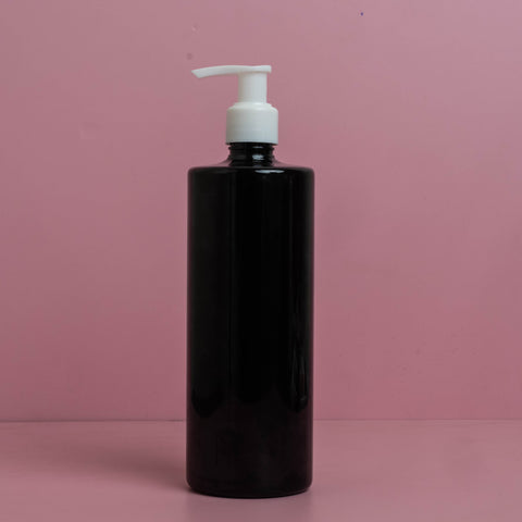 500Ml Tall Pet Bottle With Old White Lotion Pump