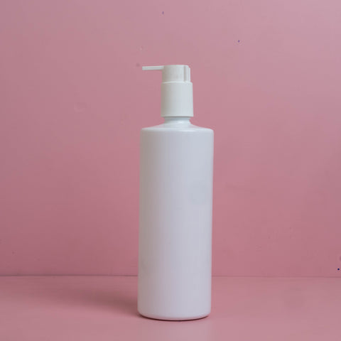 500Ml Tall Pet Bottle With New White Lotion Pump