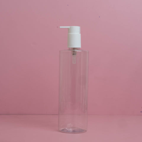 500Ml Tall Pet Bottle With New White Lotion Pump