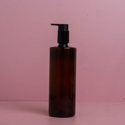 500Ml Tall Pet Bottle With New Black Lotion Pump