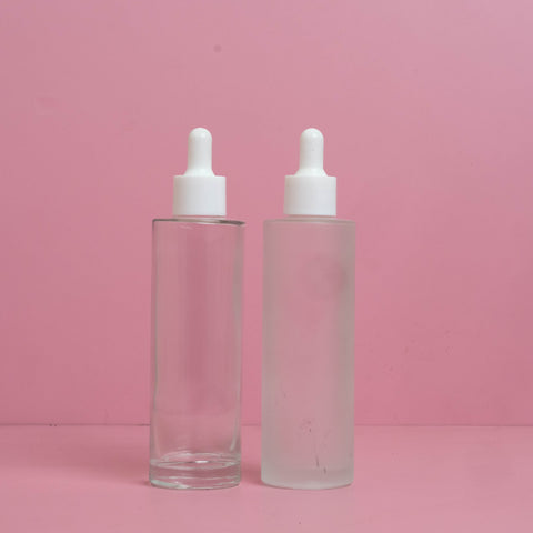 100Ml Glass Bottle With Plain White Dropper