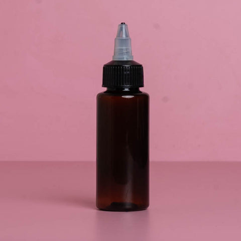 60Ml Pet Bottle With Black Applicator With Clear Top