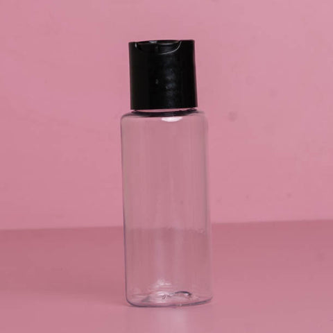 60Ml Pet Bottle With Black Press Cap