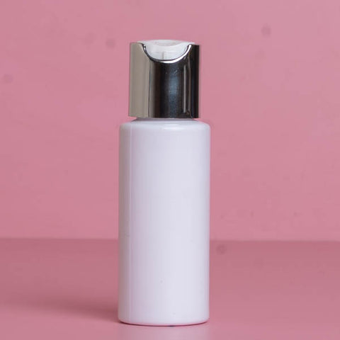 60Ml Pet Bottle With Silver Press Cap