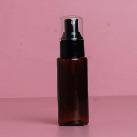 60Ml Pet Bottle With Black Mist Sprayer