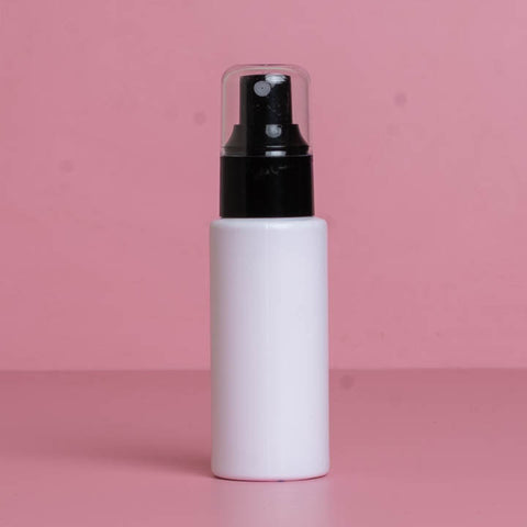 60Ml Pet Bottle With Black Mist Sprayer