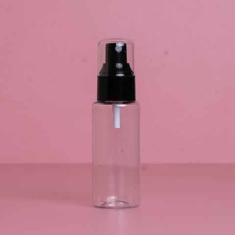 60Ml Pet Bottle With Black Mist Sprayer