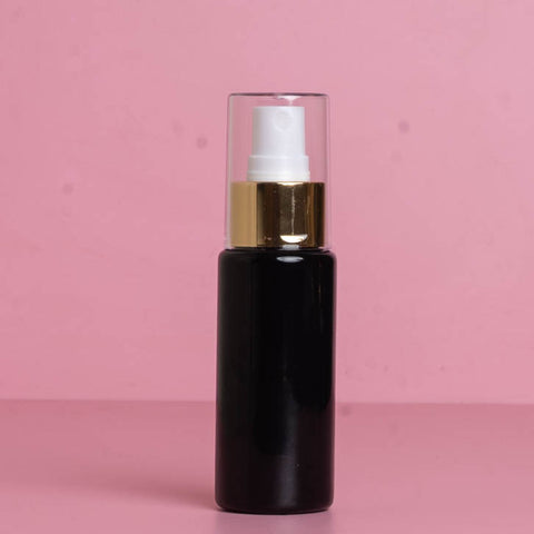 60Ml Pet Bottle With Gold Mist Sprayer