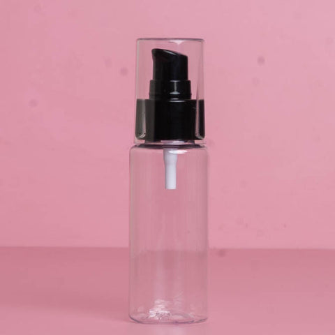 60Ml Pet Bottle With Black Treatment Pump