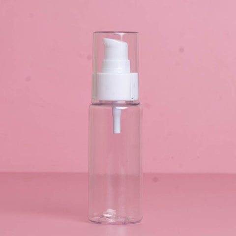 60Ml Pet Bottle With White Treatment Pump