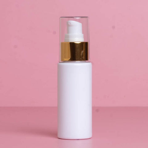 60Ml Pet Bottle With Gold Treatment Pump