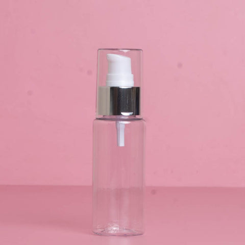 60Ml Pet Bottle With Silver Treatment Pump