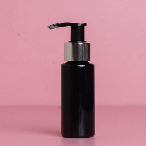 60Ml Pet Bottle With Silver Black Lotion Pump