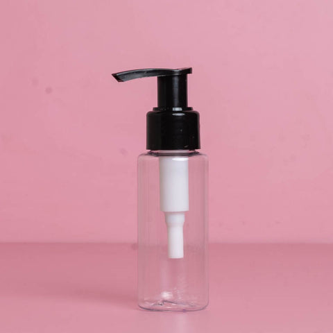 60Ml Pet Bottle With Old Black Lotion Pump