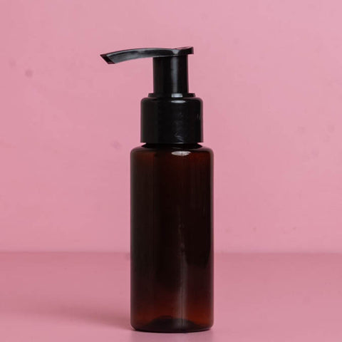 60Ml Pet Bottle With Old Black Lotion Pump