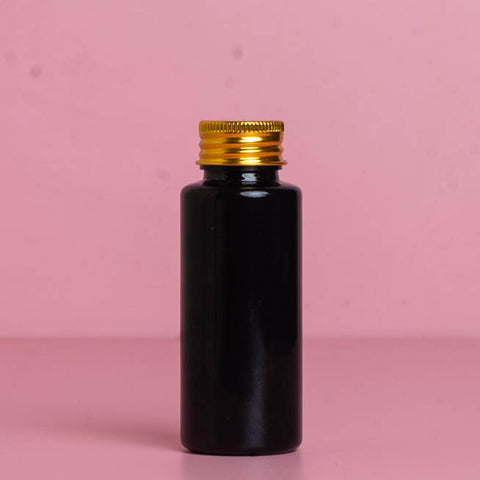 60Ml Pet Bottle With Gold Aluminium Screw Cap