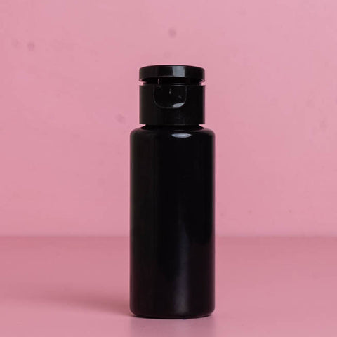 60Ml Pet Bottle With Black Flip Cap