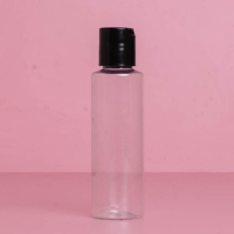 100Ml Pet Bottle With Black Press Cap