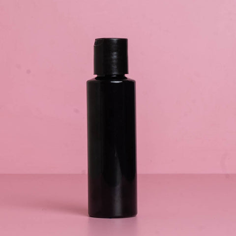 100Ml Pet Bottle With Black Press Cap