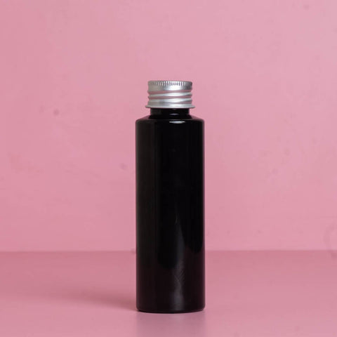 100Ml Pet Bottle With Silver Aluminium Screw Cap