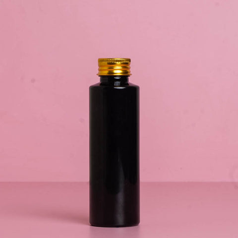 100Ml Pet Bottle With Gold Aluminium Screw Caps