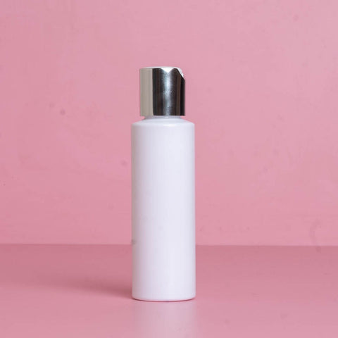 100Ml Pet Bottle With Silver Press Cap