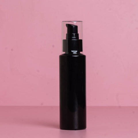 100Ml Pet Bottle With Black Treatment Pump