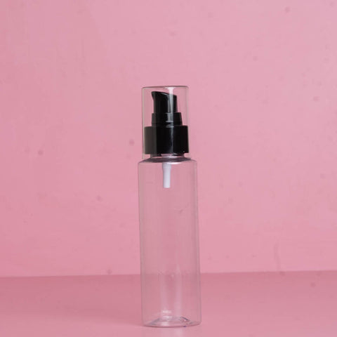 100Ml Pet Bottle With Black Treatment Pump