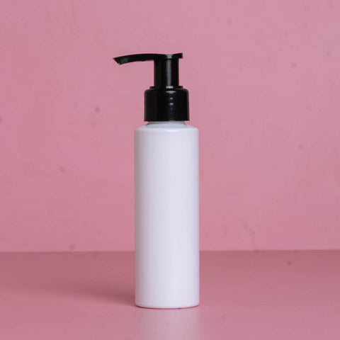 100Ml Pet Bottle With Old Black Lotion Pump