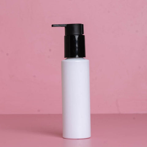 100Ml Pet Bottle With New Black Lotion Pump