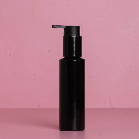 100Ml Pet Bottle With New Black Lotion Pump