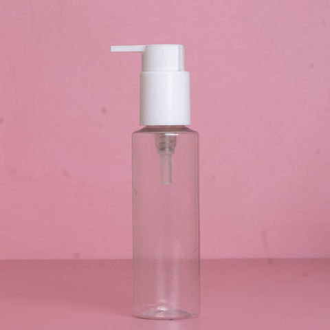 100Ml Pet Bottle With New White Lotion Pump