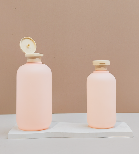 Soft Touch Pink Bottle