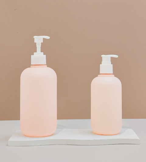 Soft Touch Pink Bottle