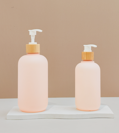 Soft Touch Pink Bottle