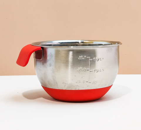 Stainless Steel Mixing Bowls with Silicone Base