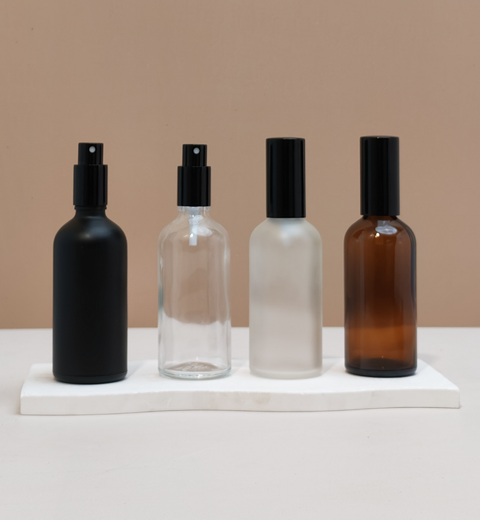 100ml Glass Bottle with New Black Mist