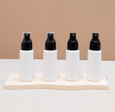 60Ml Pet Bottle With Black Mist Sprayer