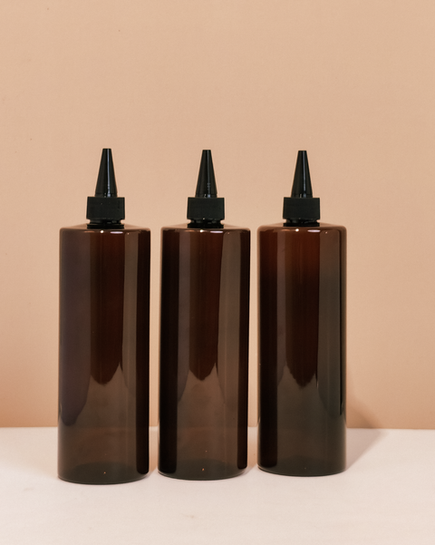 500Ml Tall Pet Bottle With Black Applicator