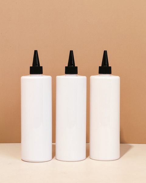 500Ml Tall Pet Bottle With Black Applicator