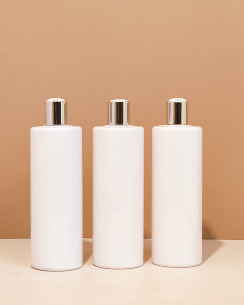 500Ml Tall Pet Bottle With Silver Press Cap