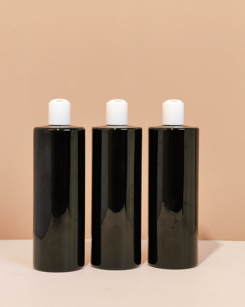 500Ml Tall Pet Bottle With White Press Cap