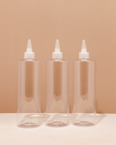 500Ml Tall Pet Bottle With Clear Applicator