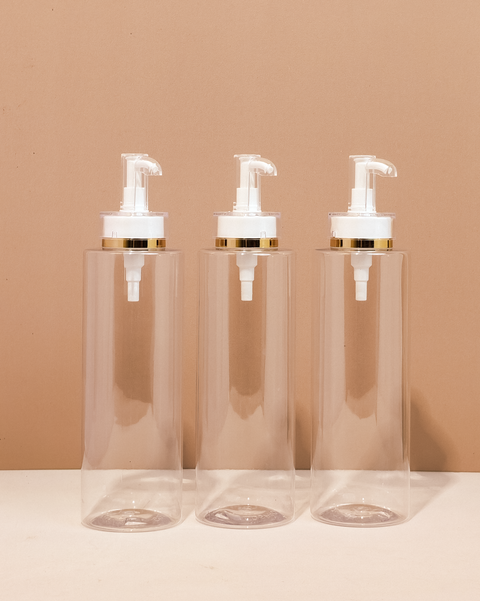 500Ml Tall Pet Bottle With Lux Pump