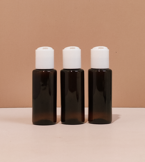 60Ml Pet Bottle With White Press Cap
