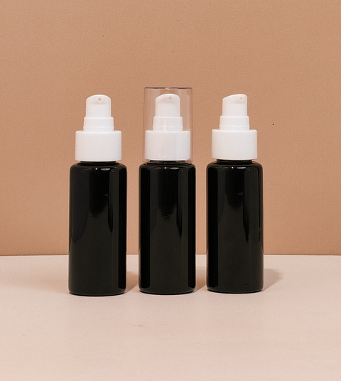 60Ml Pet Bottle With White Treatment Pump