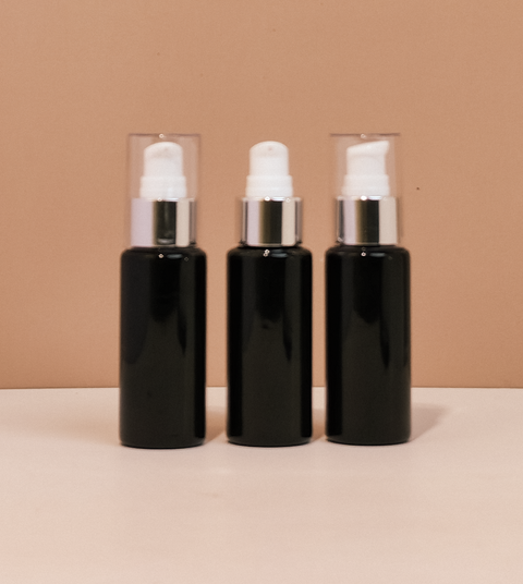 60Ml Pet Bottle With Silver Treatment Pump